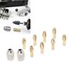 10PCS Brass Collet Chuck Set Precision Quick Change Drill Chuck  Electric Drills
