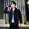 Men's Trendy Designer Stand Collar Jacket: Handsome and Versatile for Spring & Autumn 2026