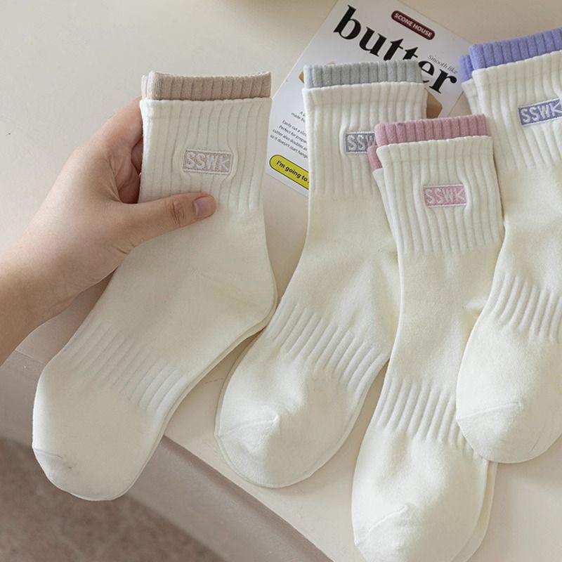 1Pair Socks Warm Comfortable Thickened Socks Soft Ladies Socks Warm Socks Winter Stockings