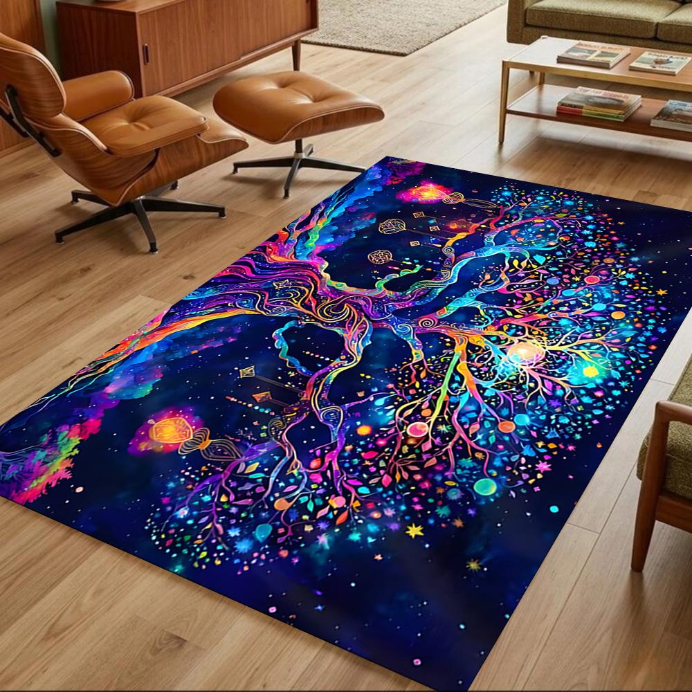 Mystic Forest Pathway Non-Slip Home Carpet Design for Office Decor Living Room Bedroom Gift