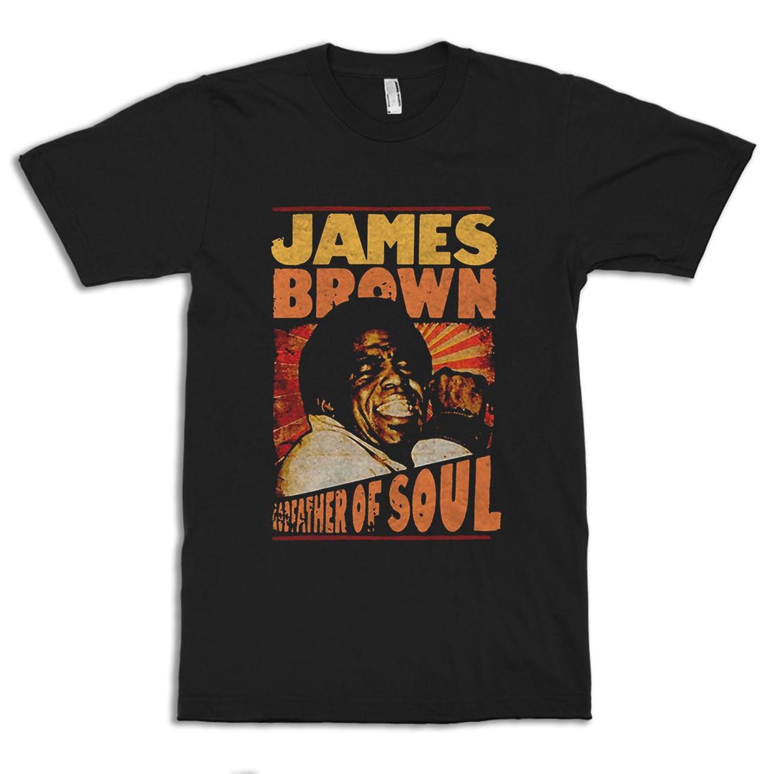 James Brown Godfather of Soul T-Shirt, Men s and Women s Sizes Tee S