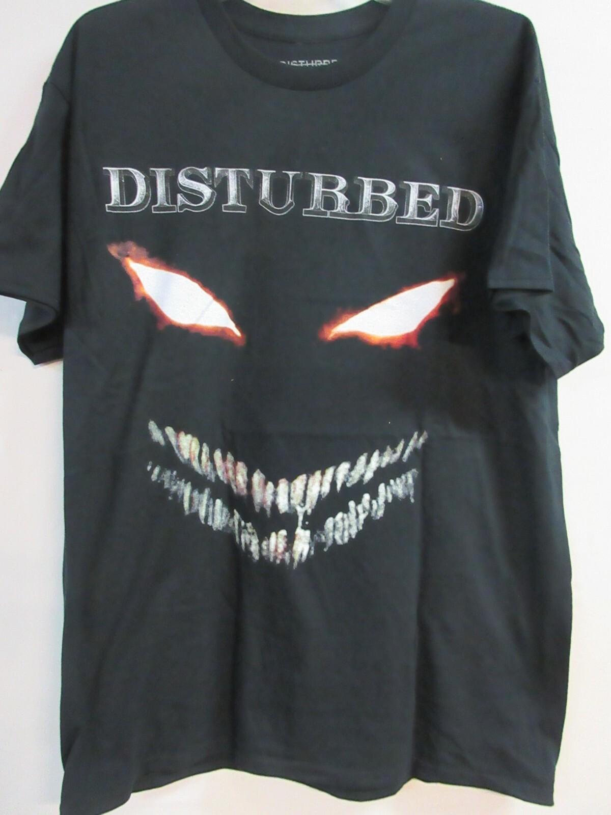 DISTURBED OFFICIAL MERCH 2023 SCARY FACE BAND CONCERT MUSIC T- LARGE Unisex T-Shirt M