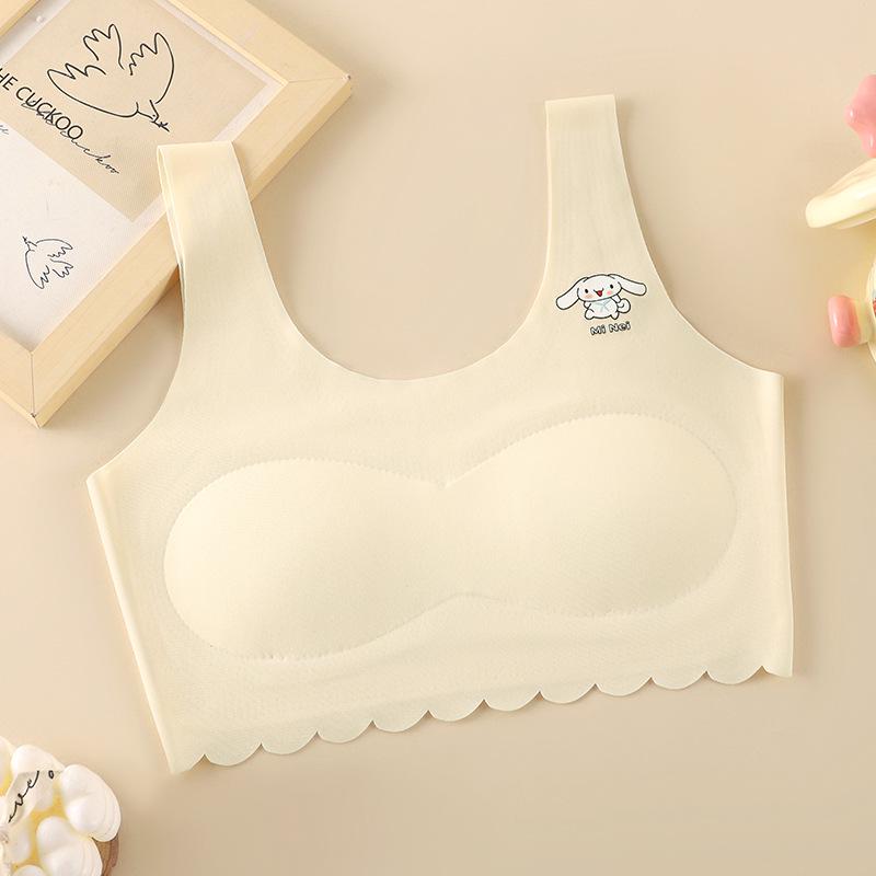 Summer Seamless Girls' Training Bra for School Students