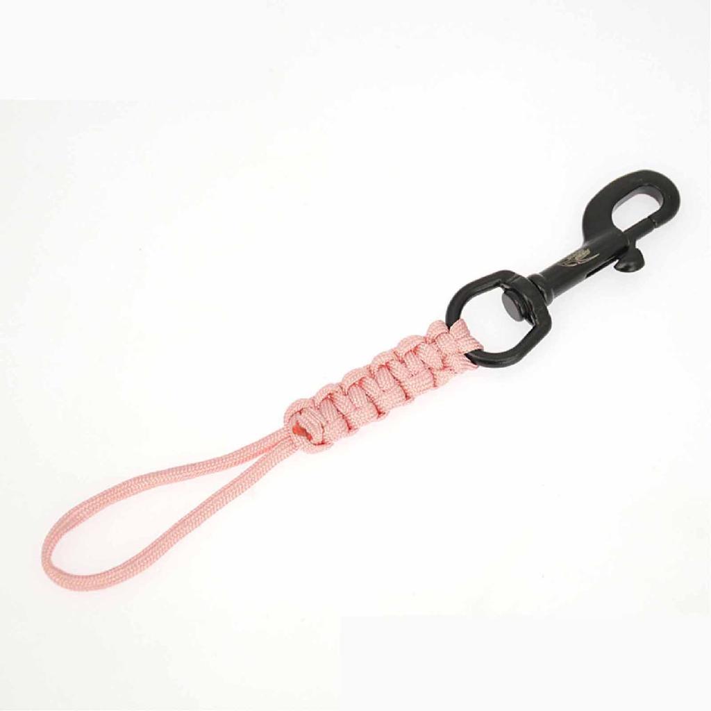 Scubatauchen Wirbelbolzen Haken Güte Stahl Haken Clip mit Seil Lanyard - verlorenes Sicherheitsseil