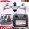 New X40 Max Drone 4K Professional HD Camera 3-Axis Gimbal Aerial 4.5-Inch Large Screen Obstacle Avoidance GPS Security FPV Drone