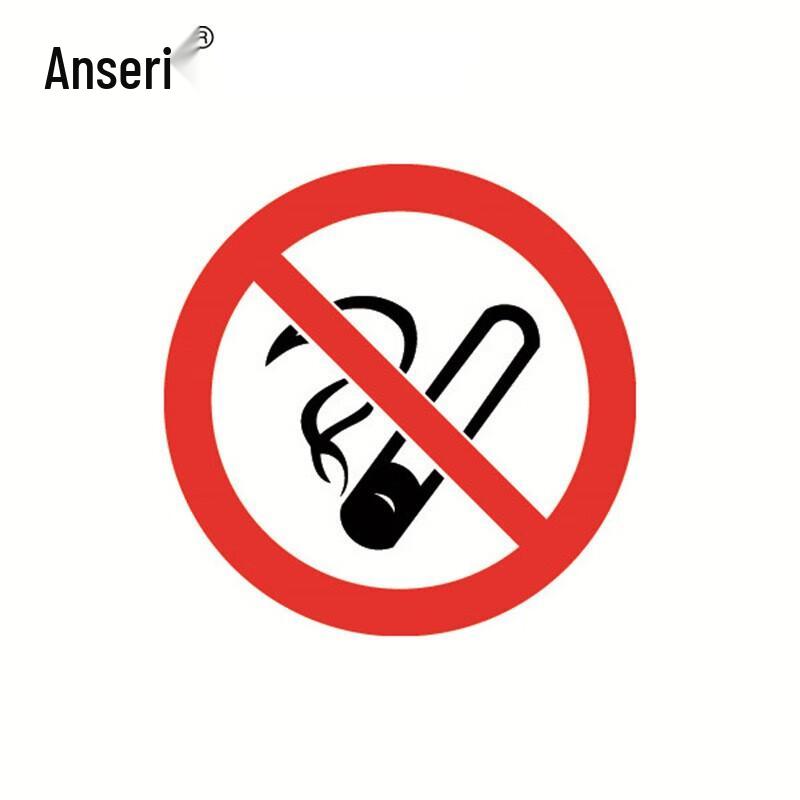 Ansell No Smoking Safety Decal