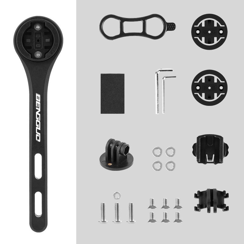 

Road Bike Stopwatch Holder Universal Cycling Speedometer Mount Road Bike Handlebar Extender Bicycle Accessories one size