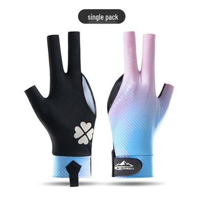 Anti-Slip Billiards Three-Finger Left Hand Glove