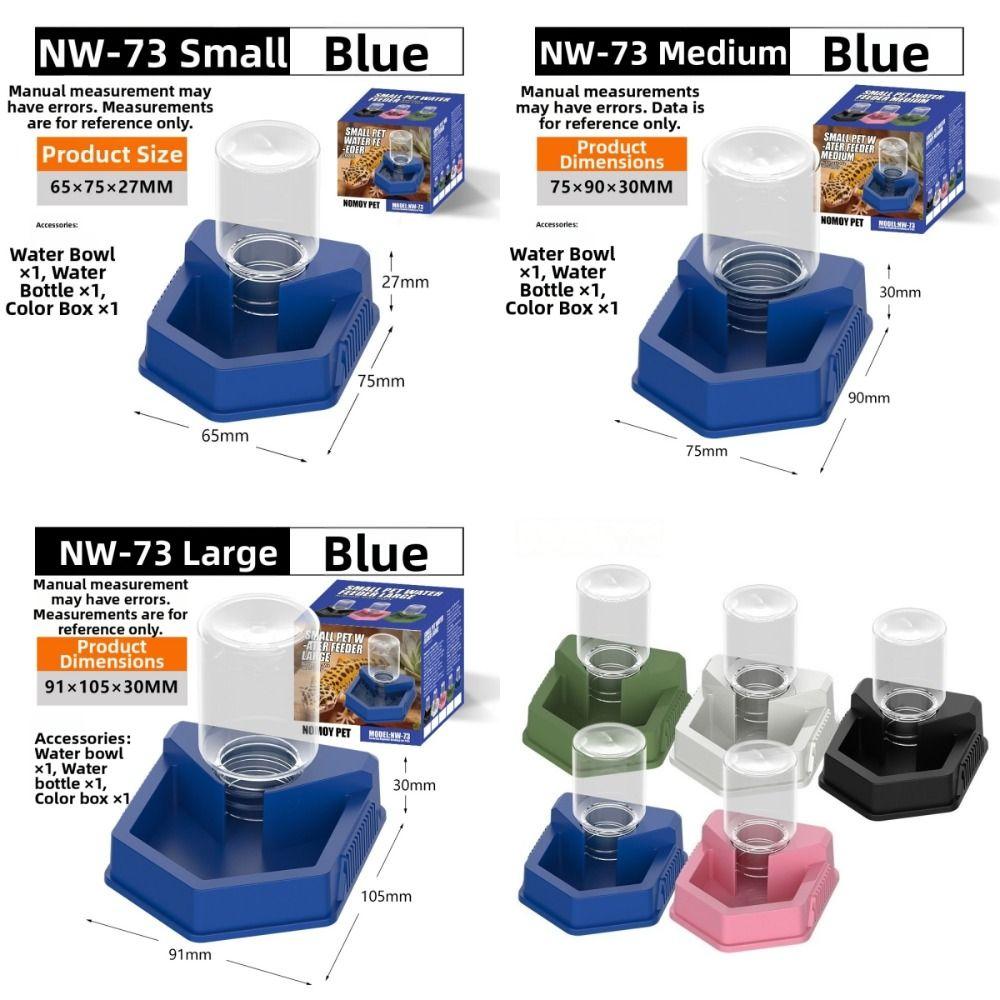 ABS Reptile Water Dish Automatic Creative Water Dish New Turtle Feeder Station For Snakes
