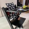 Non-Slip High Chair Cushion Cover Cute Rabbit Design Soft Polyester All-Season Dining Chair Pad for Babies and Toddlers Easy
