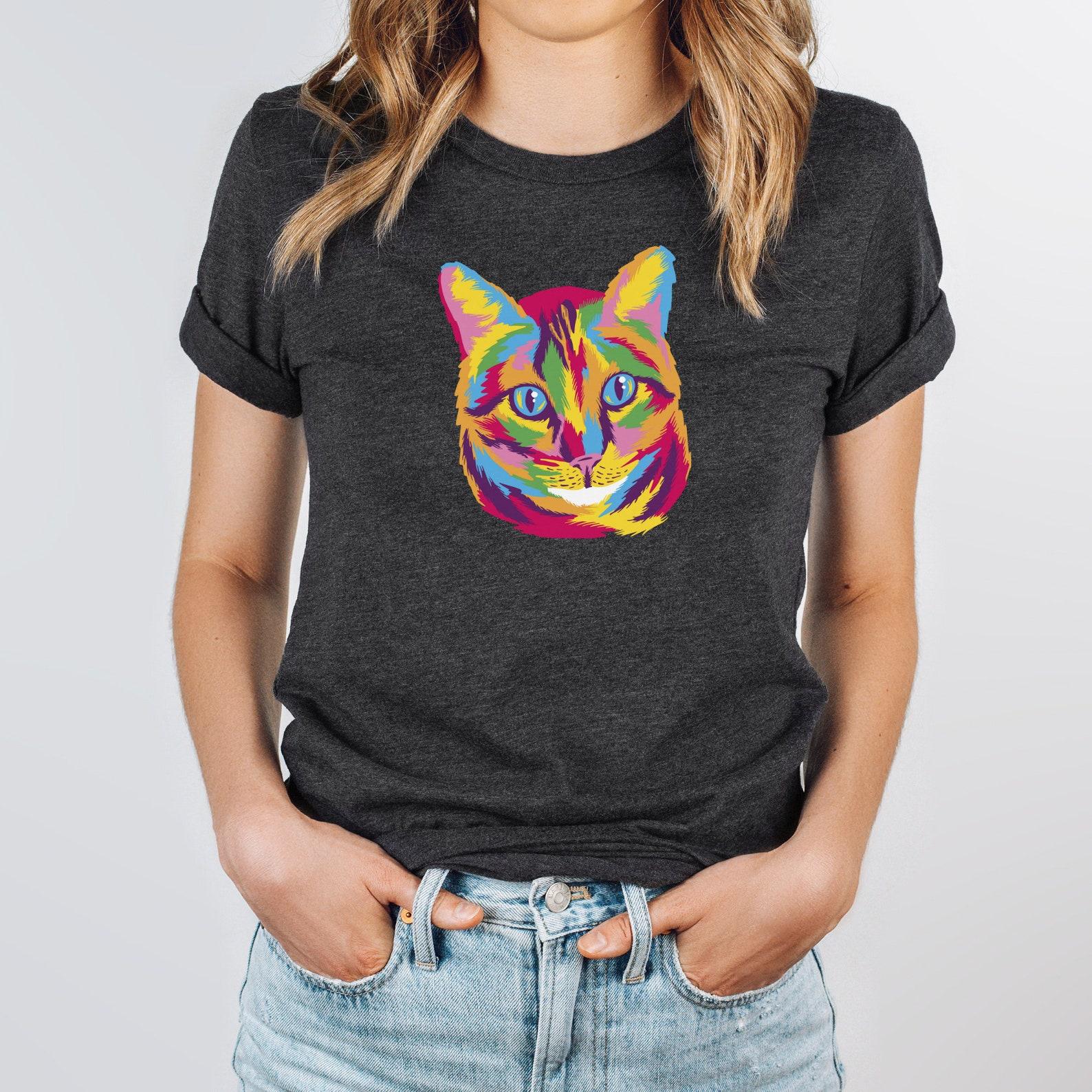 Cat Shirt | Cat Lover Gift | Pet Lover Shirt | Gift To Mom Dad | Cat Mom Shirt | Cat Dad Cat Mama T-shirt | Cat Owner Shirt Unisex 4XL