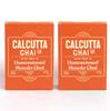 Calcutta Chai Co Unsweetened Masala Chai|Instant Tea Premix|30 Sachets|420 Gram-Pack Of 2|Zero Added Sugar|Made With Assam Tea|Added Natural Spices