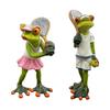 Tennisgroda Staty Samling Skrivbordsutsmyckning för Skåp Skrivbord Sovrum