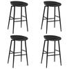 Day and Night - Day and Night Kitchen Stools 4 Units Black