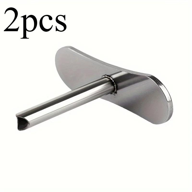 Stainless Steel Coconut Opener Set with Cutting Knife Reusable Coconut Drilling Tool for Easy Coconut Opening