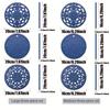 3Pcs Silicone Heat Insulation Pads |   Multifunctional Patterned Heat-Resistant Mat Suitable For Countertop Tables And For Placing Hot Pots