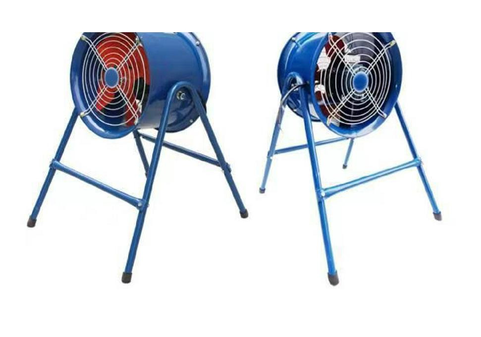 High-Power Axial Flow Barrel Exhaust Fan for Industrial & Commercial Use