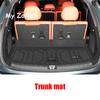 For BYD Sealion 8 TANG L 2025 2026 Car TPE Rear Seat Backrest Protective Pad Trunk Mat Anti-Kick Pad Car Interior Accessories