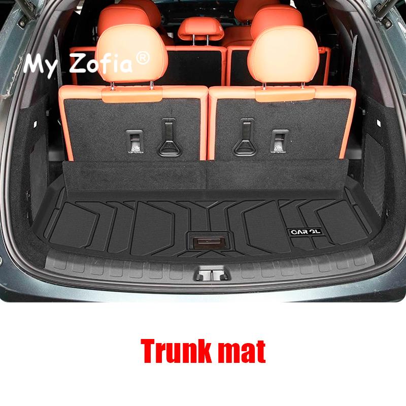 For BYD Sealion 8 TANG L 2025 2026 Car TPE Rear Seat Backrest Protective Pad Trunk Mat Anti-Kick Pad Car Interior Accessories