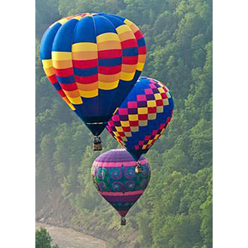 5D DIY Diamond Painting Full Round Drill Craft Kit Diamond Embroidery Balloon Landscape Cross Stitch Mosaic Wall Art Home Decor