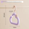 Rotatable Hat Storage Clothes Hanger Multi-Function Hook Home Use Plastic Coat Hanger Adult Closet Storage Cloud Shaped Hooks