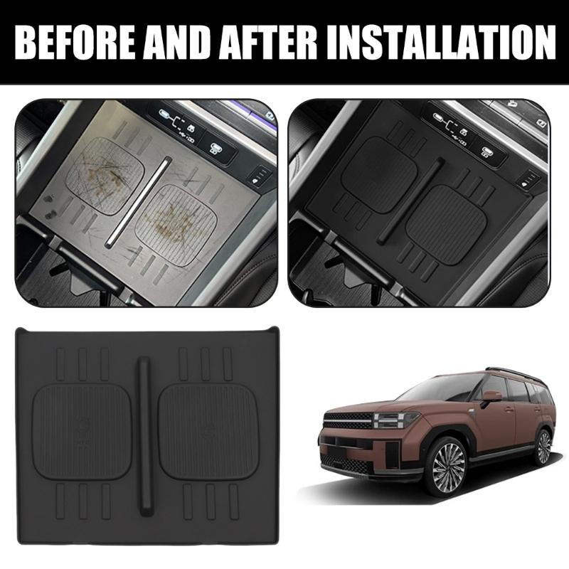 Silicone Not  Slip Pad Wireless Charging Silicone Mat Stable Wireless Charges Pad Fast Charging Solution for Vehicles 