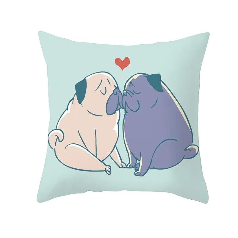 Happy Valentines Day LOVE Heart Față de pernă pentru cuplu Husă de pernă pentru canapea Husă de pernă pentru pat Husă de pernă Decor acasă Husă de pernă pentru mașină