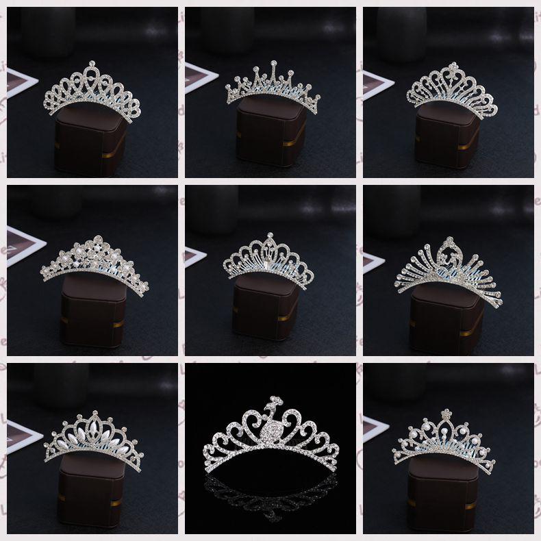 Children's Princess Crown Hair Comb - Cute Hair Accessory for Girls' Birthday or Performance