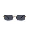 Rectangle Men Sunglasses UV 400 Driving Shades Eyewear Vintage Rimless Sunglasses  Outdoor
