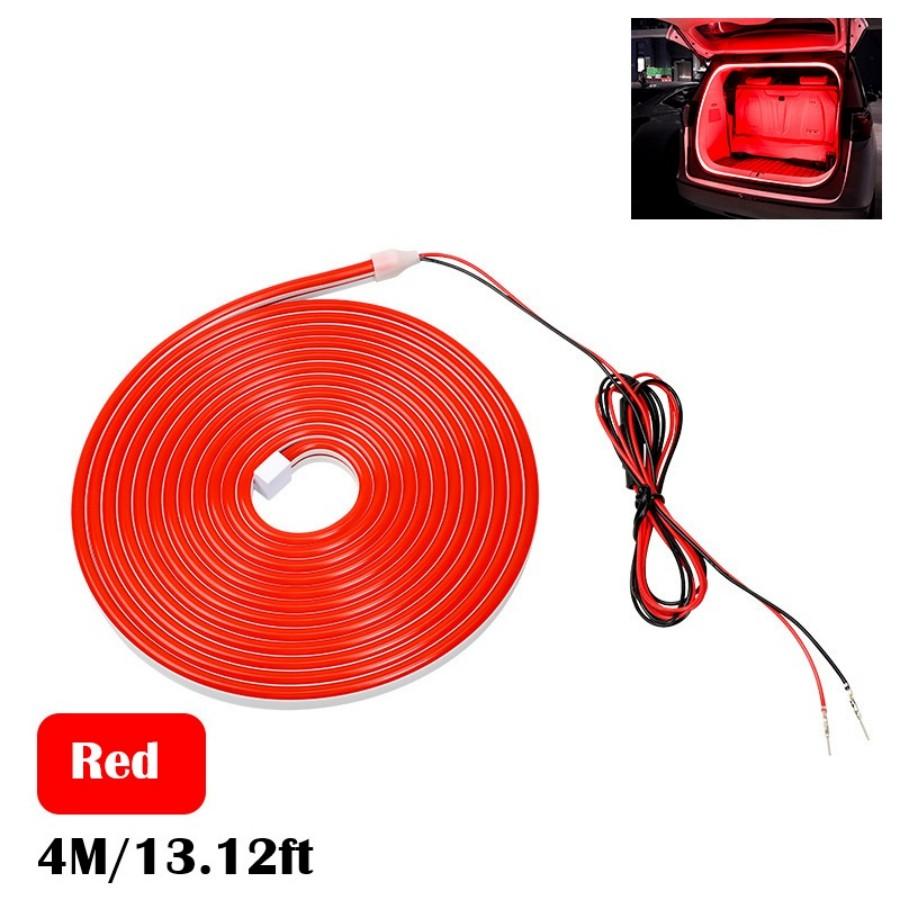 12V Dynamic Flowing Car Trunk LED Strip High-Brightness Wiring Automatic Sensing Tailgate Light Strip Tool-Free Installation