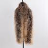 Hot Sell Ladies Long Style Genuien Fox Fur Scarf Women Knitted Fluffy Real Fox Fur Scarves Winter Keep Warm Fur Real Wraps