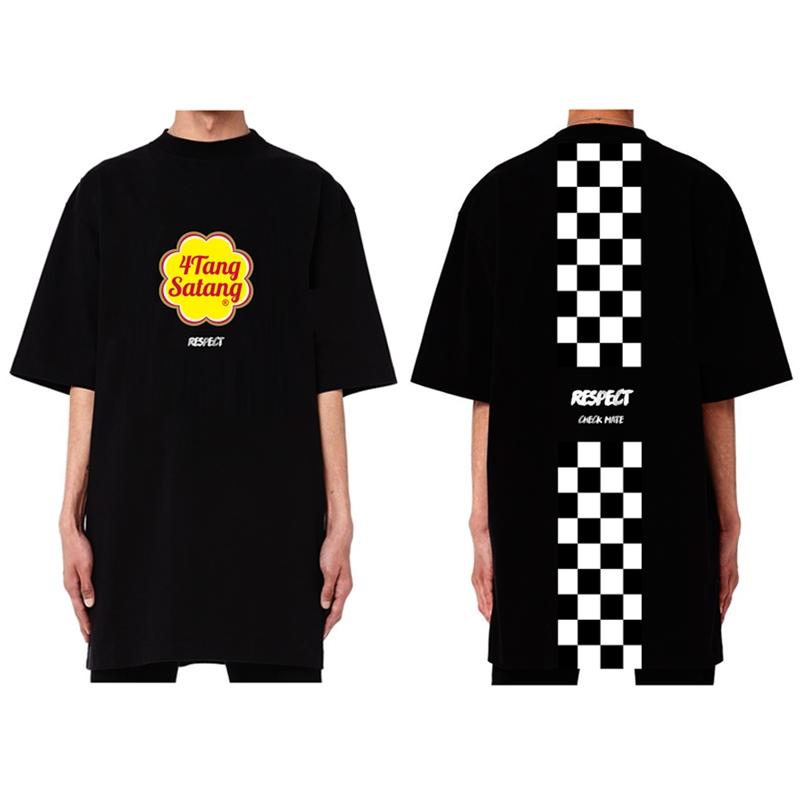 Respect 4-Trap Logo Short Sleeve T-Shirt Black/L