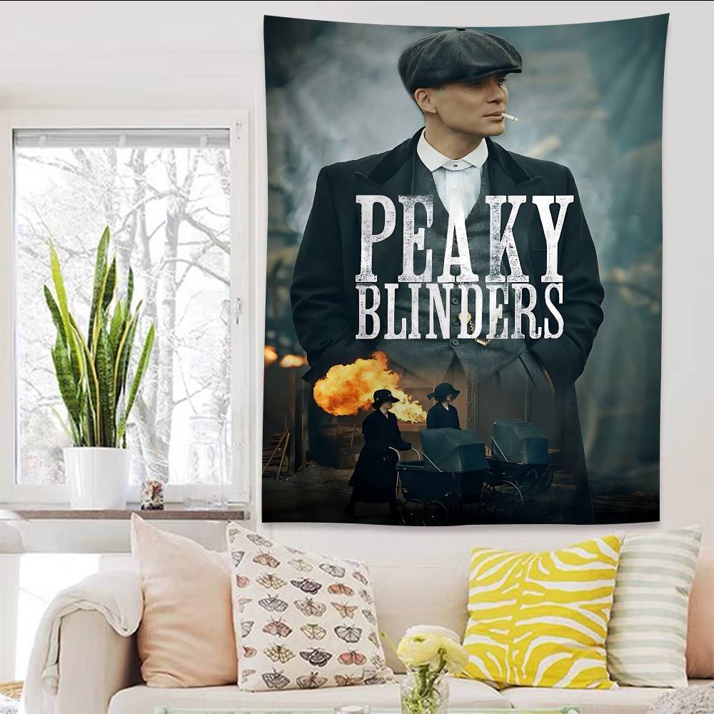 Movie PPeaky BBlinders TV Colorful Tapestry Wall Hanging Hanging Tarot Hippie Wall Rugs Dorm Wall Art Decor