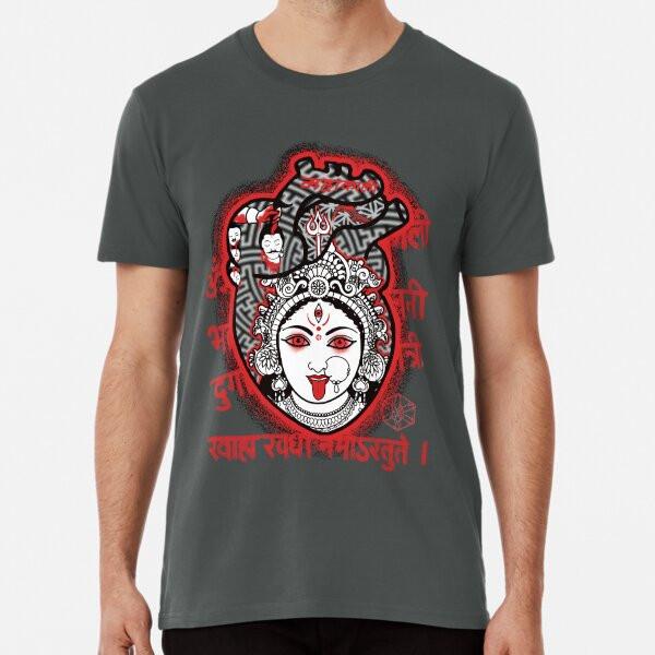 

MahaKali Sacred Geometry Heart S to 5XL Made in the AU/USA T-Shirt 2XL