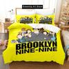 Trend Brooklyn Nine-Nine Bedding Set Single Twin Full Queen King Size Bed Set Adult Kid Bedroom Duvetcover Sets Anime Bed