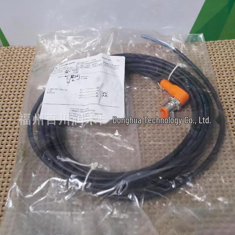 EVC080 IFM Sensor Accessory: Oil & Coolant Resistant Connection Cable, Brand New & Original. EVC080