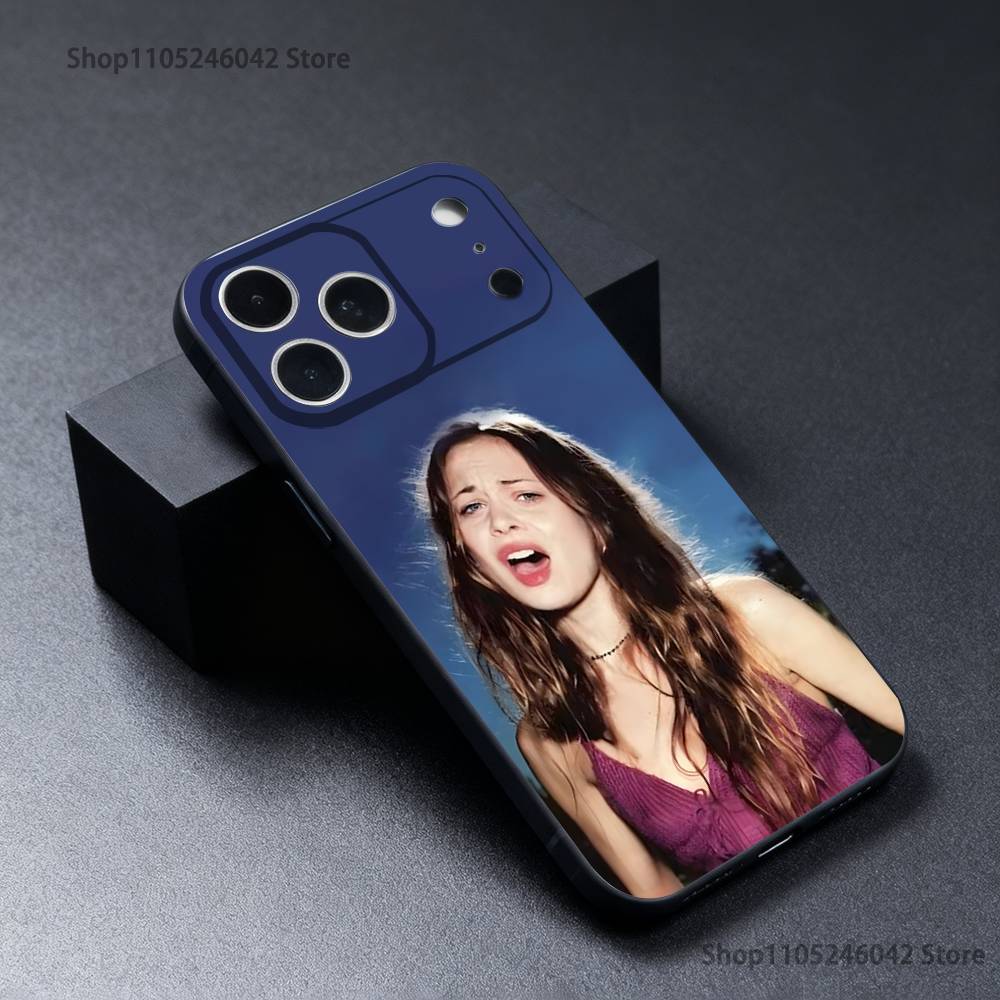 F-Fiona A-Apple Phone Case For iPhone 17,16,15,14,13,12,11,Pro,Max,Plus Black Soft Cover