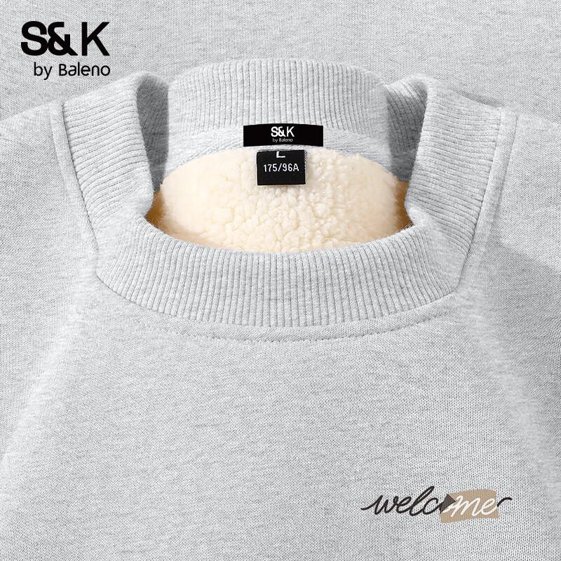 

Baleno Men s S&K Lamb Fleece Pullover Sweatshirt M