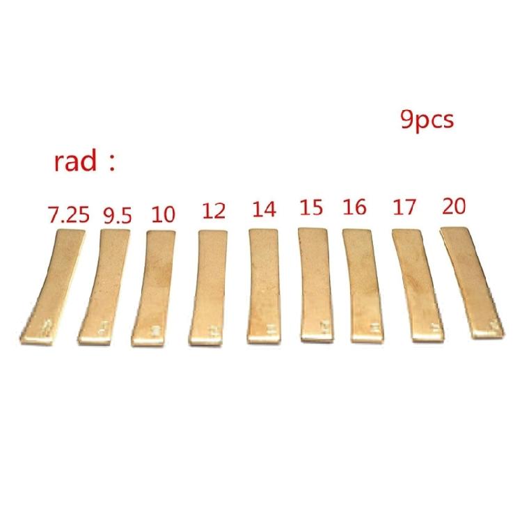 Guitar Fret Press Caul Insert Guitar Fret Press Caul Guitar Bass Fret Press Caul Fingerboard Pressing Repairing Tool Set