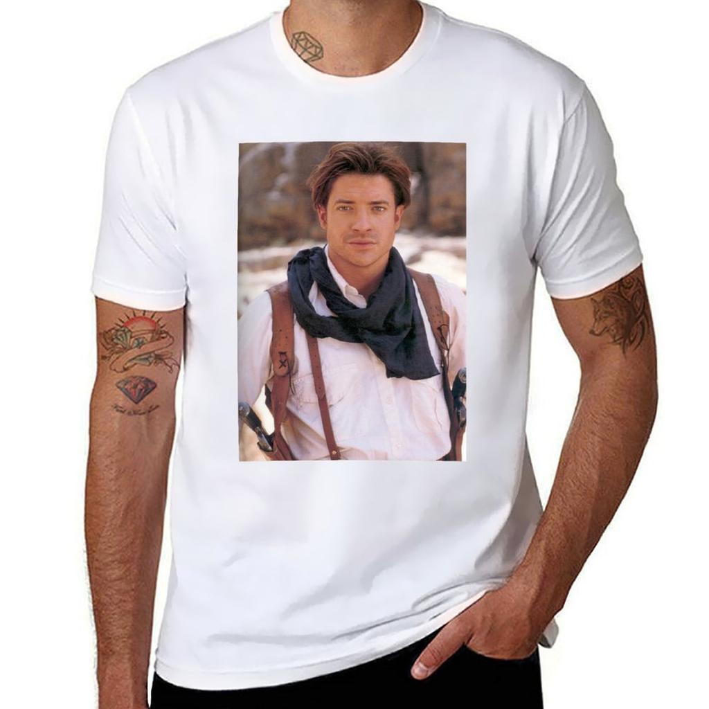 Brendan Fraser Tshirt Plus Size Nonshrink Tshirt