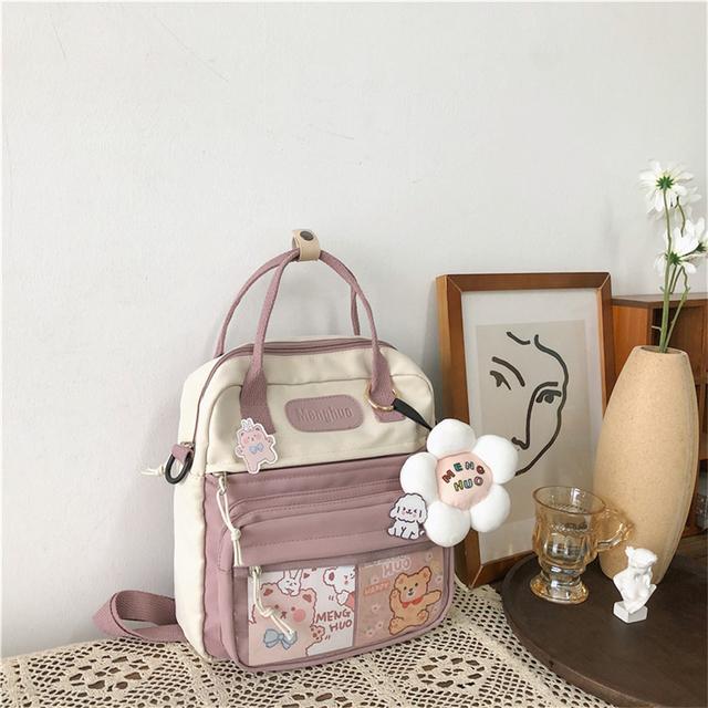 Buy Korean Style Cute Backpacks Women Waterproof Nylon Small Shoulder Bags for Teenage Girls Schoolbags Flower Travel Rucksack at affordable prices free shipping, real reviews with photos Joom Buy Korean Style Cute Backpacks Women Waterproof Nylon Small Shoulder Bags for Teenage Girls Schoolbags Flower Travel Rucksack at affordable prices free shipping, real reviews with photos Joom