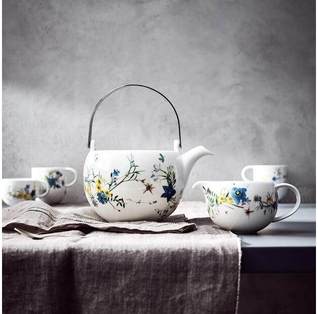 Gedeck Rosenthal Brillance Bone China Alpenblumen, 6-teilig (10530-405108-28597)
