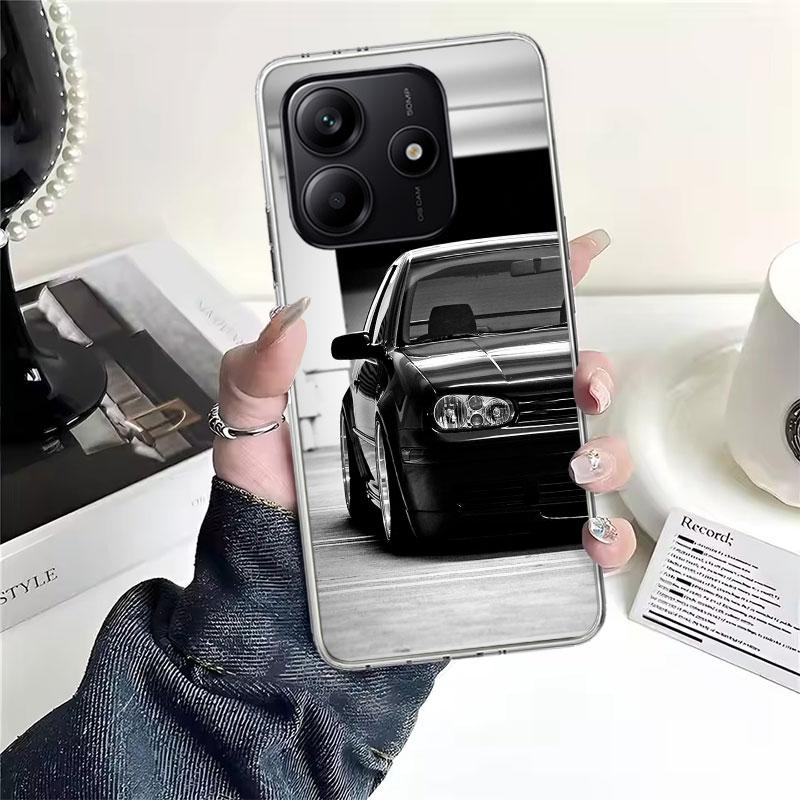 Cool MK4 MK5 Golf Car Soft Phone Case For Xiaomi Redmi Note 15 14 14S 13 12 Pro Plus 12S 11 11S 11E 10 10S 11T 5G Fundas Coque R