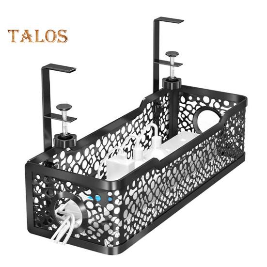 

Стойка для хранения Большая вместимость Прочная несущая способность Простая установка Крепление с зажимом Управление проводами Органайзер для шнура под столом