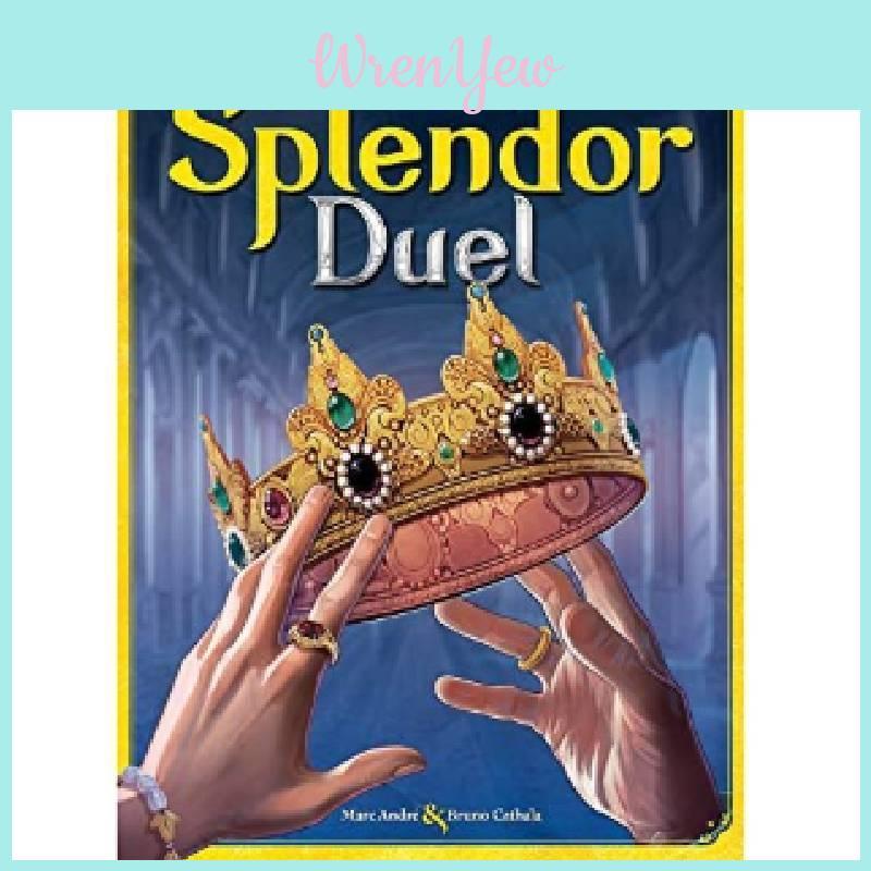Splendor Duel Puzzel Kaartspel Met Plastic Speelkaarten Voor Familieplezier En Kinderen Vanaf 10 Jaar