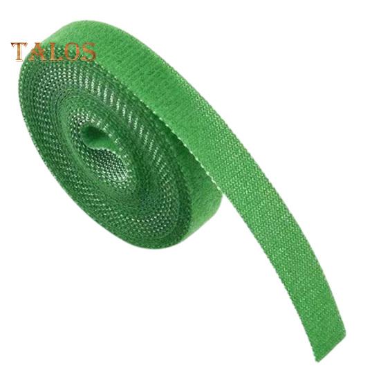 1 rolka zielonych pasków do roślin Ekologiczna dwustronna taśma ogrodowa wielokrotnego użytku Trwały pasek podtrzymujący do roślin pnących