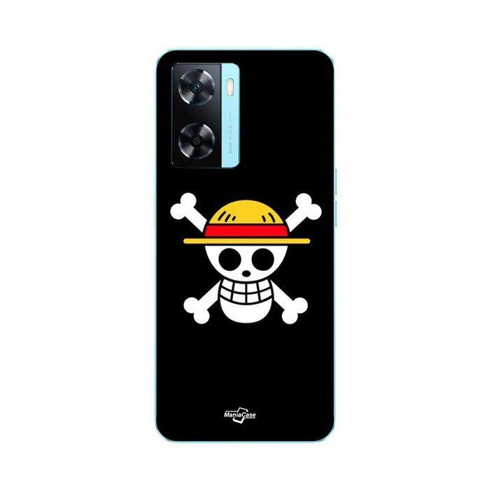 Coque de téléphone - MANIACASE - Oppo A57 4G - Silicone TPU - Drapeau One Piece - Souple