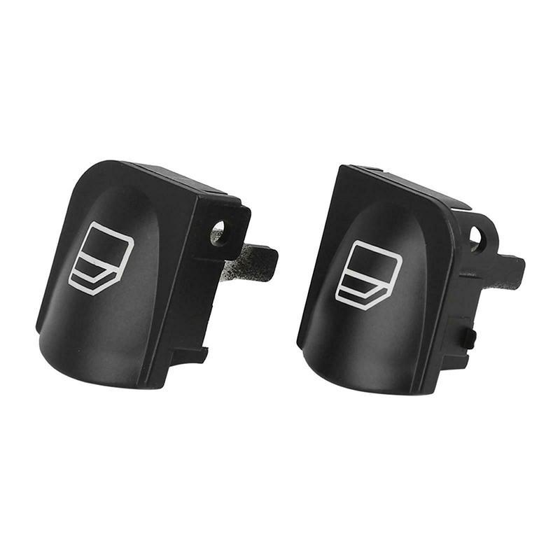 2Pcs For Mercedes Benz W203 C230 C240 C280 Window Switch Repair Button Cap Driver Window Control Switch Button
