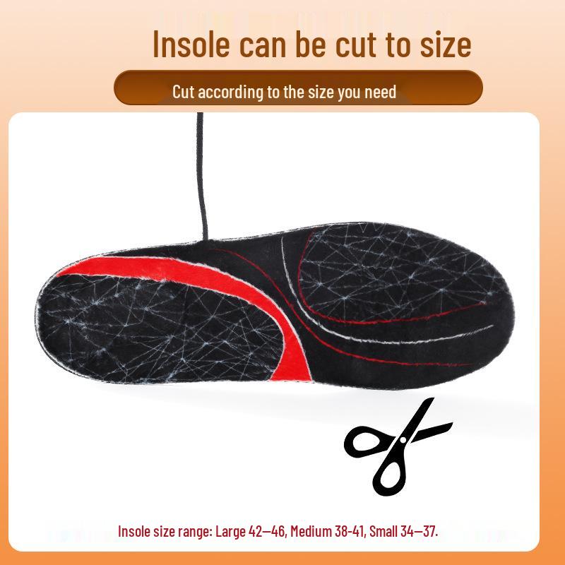 

Зимові водонепроникні шнуровані черевики з підігрівом, швидким нагріванням та вирізною устілкою для постійного тепла. 38