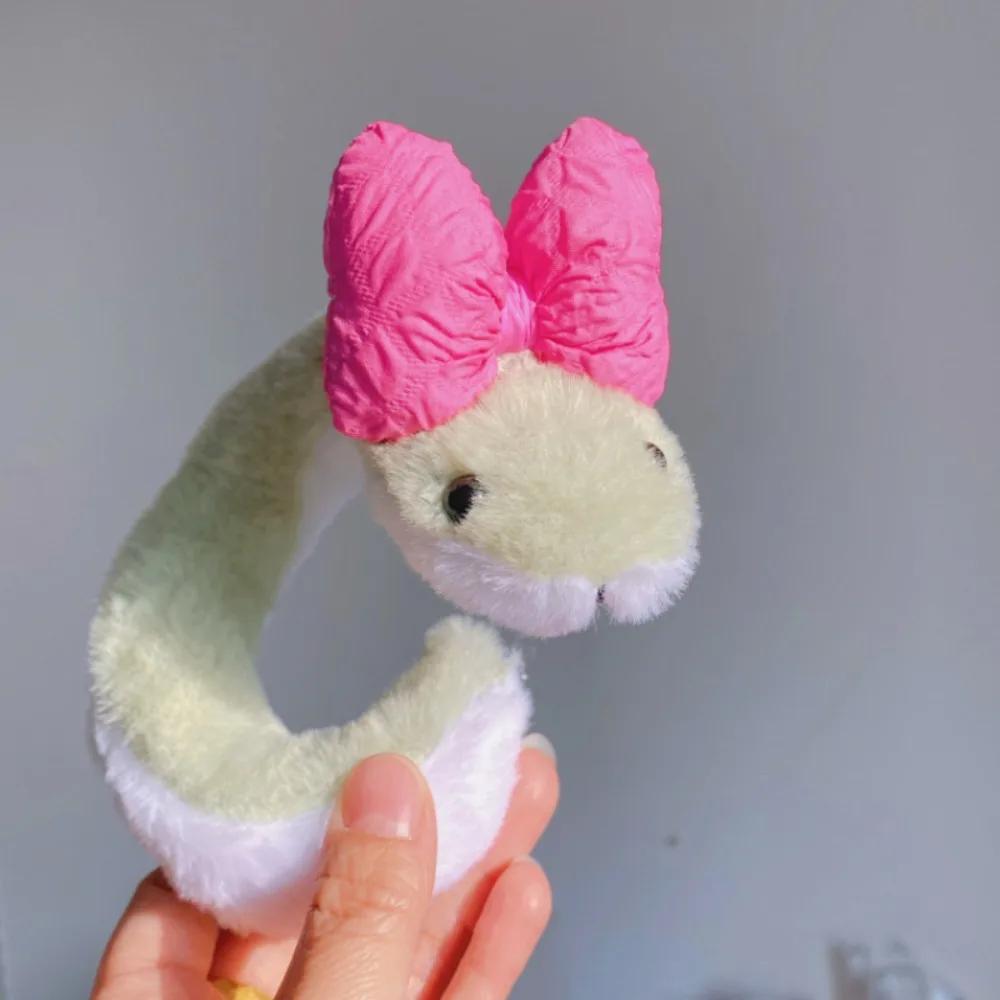 Plush Year Of The Snake Plush Toy Wrap Around Arm Soft Snake Stuffed Plush Doll Comfort Little Snake Snake Animal Doll Car Decor